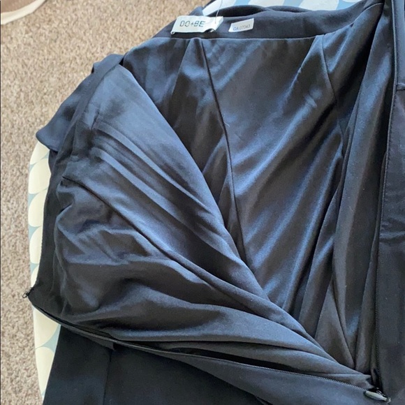 NWT DO+BE 1-shoulder Ruffle Dress - Picture 6 of 6